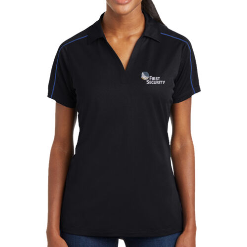 Ladies Micropique Sport Wick ® Piped Polo Thumbnail