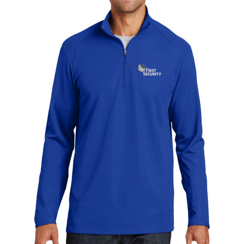 Pinpoint Mesh 1/2 Zip Thumbnail